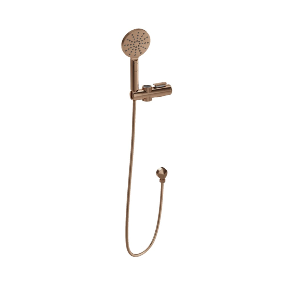 Meir Grab Rail Shower Holder 32mm Lustre Bronze MCR-SHOWER-PVDBZ