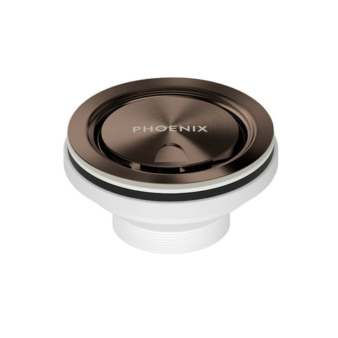 Phoenix Covered Sink Basket Waste 50mm Brushed Bronze 340-8596-24