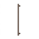 Phoenix Heated Towel Rail Round 800mm Brushed Bronze 650-8761-24