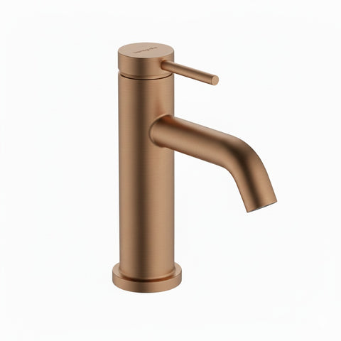 Hansgrohe Tecturis S Single Lever Basin Mixer 80 Lead Free Brushed Bronze 73380143