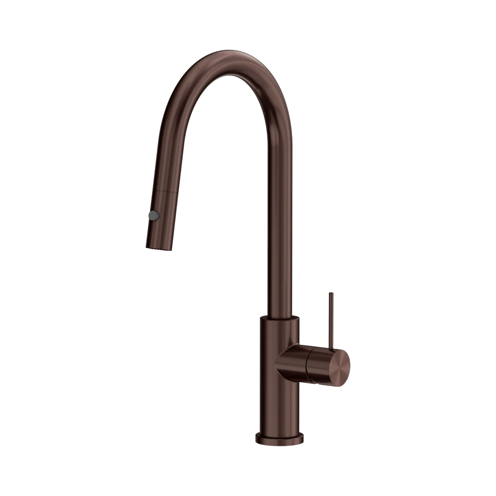 Nero Mecca Pull Out Sink Mixer Vegie Spray Function Rome Bronze NR221908RB