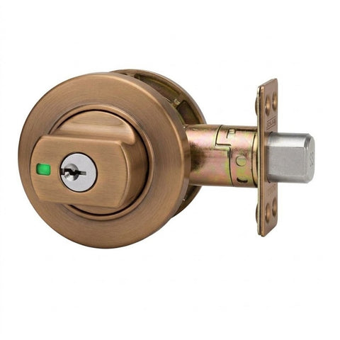Lockwood Paradigm Deadbolt Round Rose Universal Pack Satin Bronze 005/B1BZPVDDP