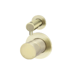 Meir Round Diverter Mixer - Pinless Handle (Finish Kit) Tiger Bronze MW07TSPN-FIN-PVDBB