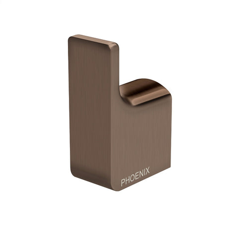 Phoenix Gloss Robe Hook Brushed Bronze GS897-24