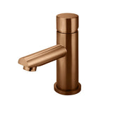 Meir Round Basin Mixer - Pinless Handle Lustre Bronze MB02PN-PVDBZ