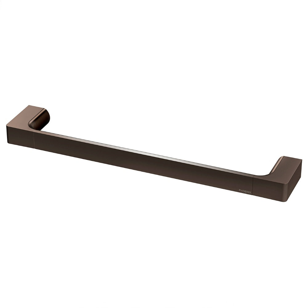 Phoenix Gloss Hand Towel Rail Brushed Bronze GS893-24