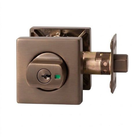 Lockwood Paradigm Deadbolt Square Rose Universal Pack Satin Bronze 005/B2BZPVDDP