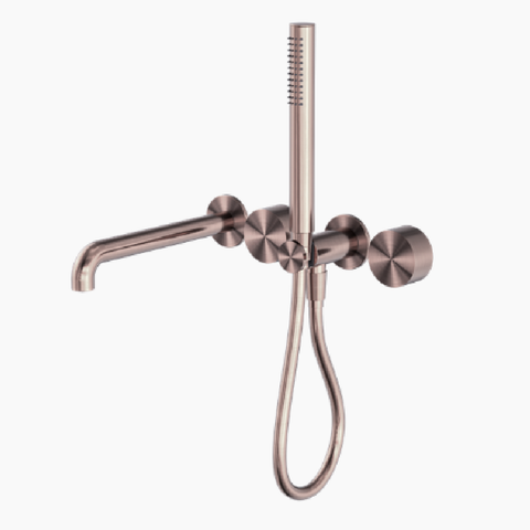 Nero Kara Progressive Shower System (Separate Plates) 230Mm Brushed Bronze NR271903B230BZ