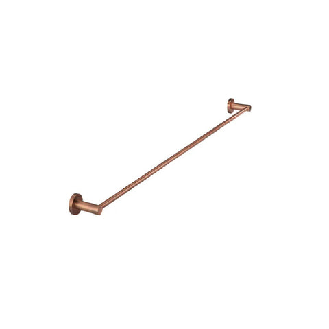 Meir Round Single Towel Rail 600mm Lustre Bronze MR01-SR60-PVDBZ