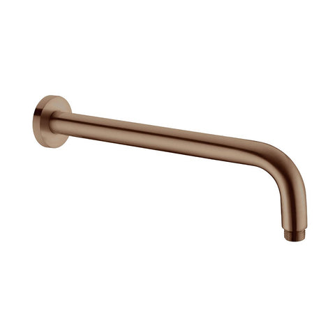 Nero Round Shower Arm 500mm Length Brushed Bronze NR502IBZ