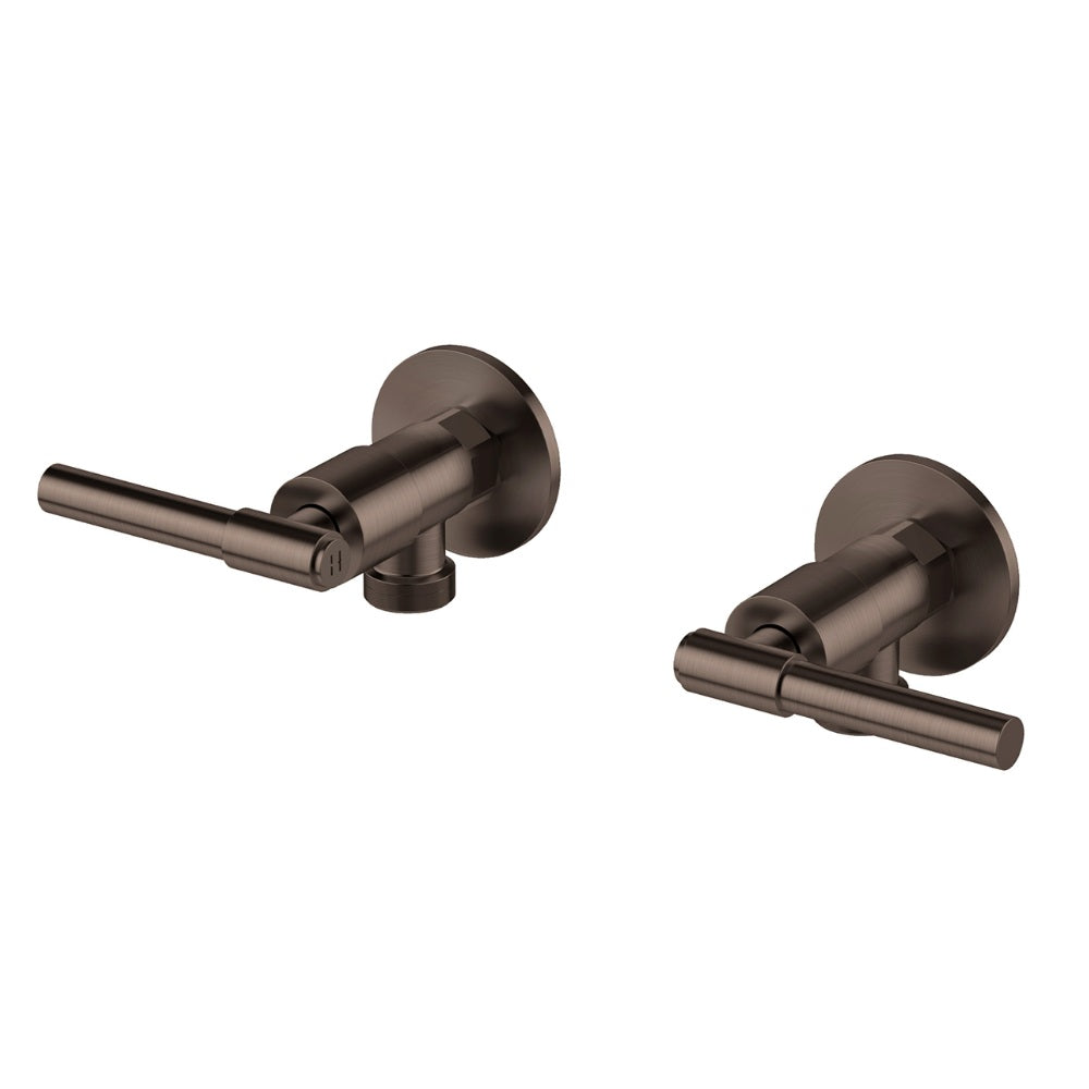 Phoenix Vivid Mkii Washing Machine Stops Brushed Bronze 146-0610-24-1
