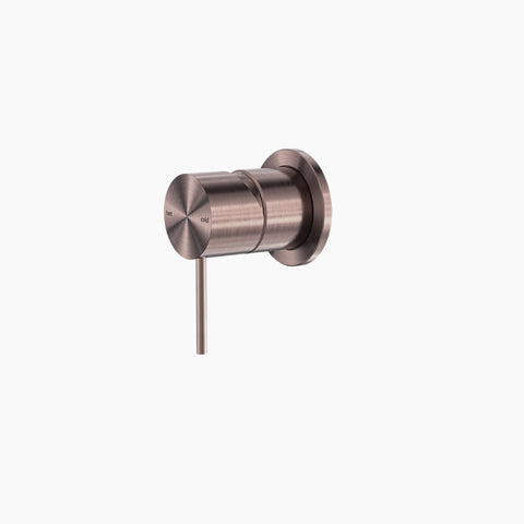 Nero Mecca Shower Mixer 60mm Plate Brushed Bronze NR221911HBZ