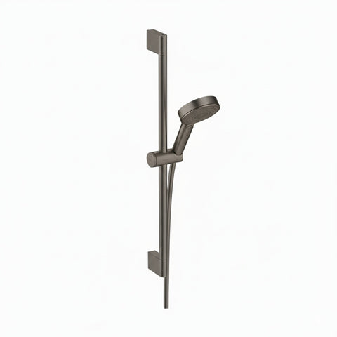 Hansgrohe Pulsify E 100 1Jet Set 65cm Brushed Black Chrome 24371343