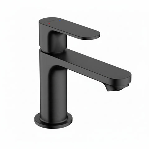 Hansgrohe Rebris S 80 Basin Mixer w/o Waste Lead Free Brushed Black Chrome 72512343