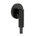 Hansgrohe Fixfit Fine S Wall Outlet w/ Non-Return Valve Brushed Black Chrome 28882340