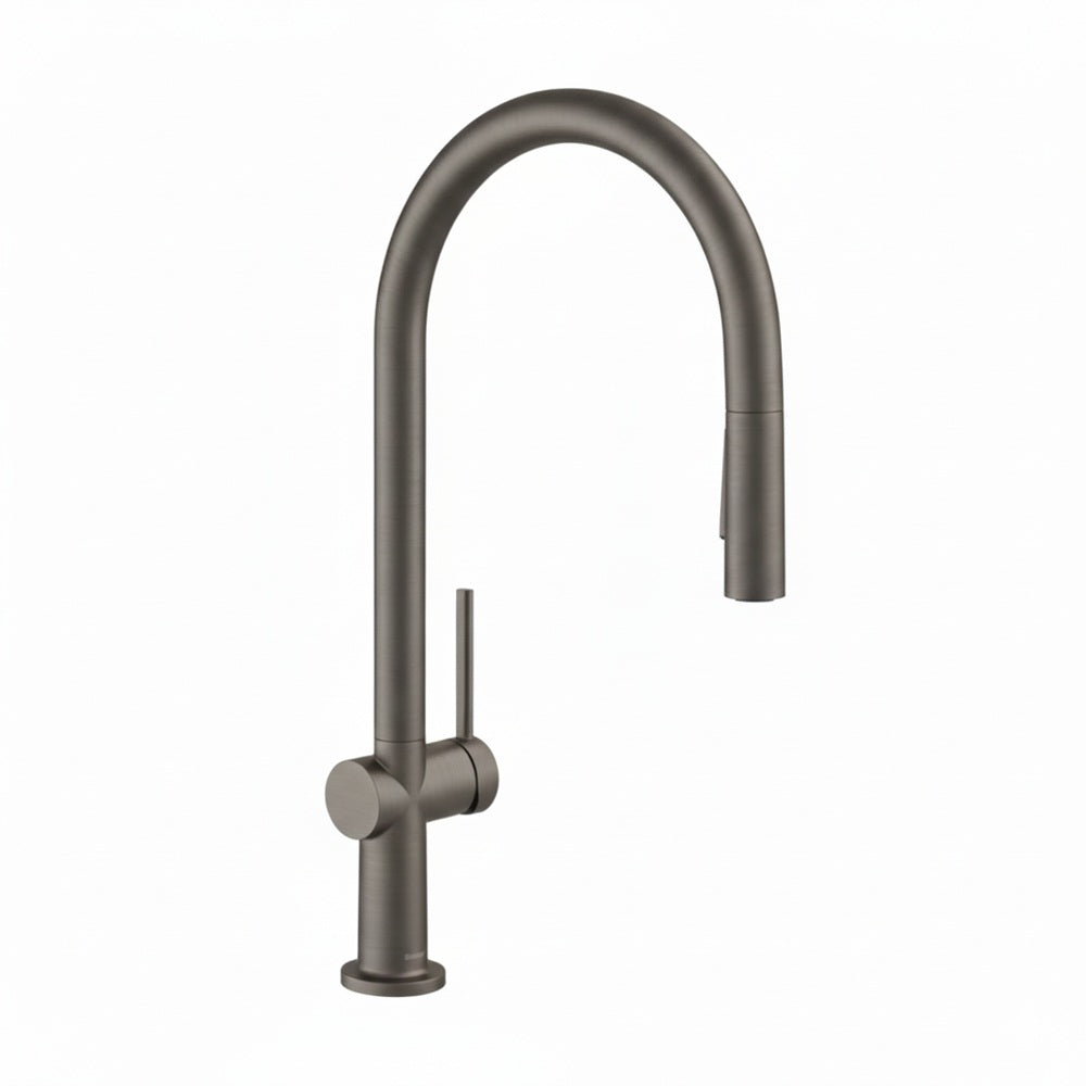 Hansgrohe Talis M54 Kitchen Mixer 210 Brushed Black Chrome 72800343