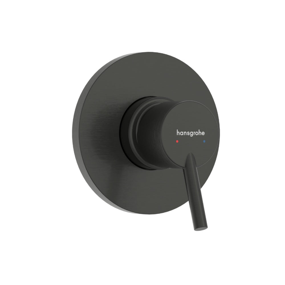 Hansgrohe Tecturis S Single Lever Shower Mixer For Concealed Installation Brushed Black Chrome 73605343