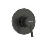 Hansgrohe Tecturis S Single Lever Shower Mixer For Concealed Installation Brushed Black Chrome 73605343