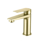 Otti Zevio Basin Mixer Brushed Gold Z13BMBG