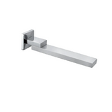 Vito Bertoni Eeva Wall Swivel Bath Spout Square 220mm Chrome 98906