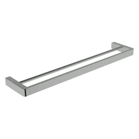 Argent Mondrian Neu Double Towel Rail 600mm Brushed Nickel AR93624DBN