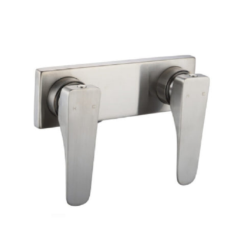 Vito Bertoni Sachi Twin Mixer Brushed Nickel 43392