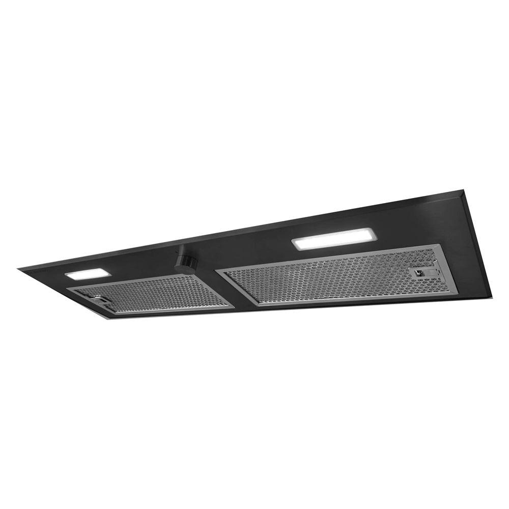 Kleenmaid Fixed Undermount Rangehood 90cm Black RHUC92K