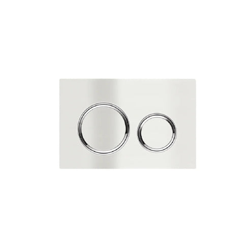 Meir Sigma 21 Dual Flush Plates for Geberit PVD Brushed Nickel 115.884.00.1N-PVDBN