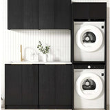 Otti Byron/Bondi Laundry Kit 1960C Black Oak / Matte White Top LA-1960C-BYB-MW