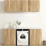 Otti Byron/Bondi Laundry Kit 1960B Natural Oak / Matte White Top LA-1960B-BYN-MW