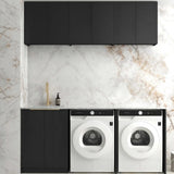 Otti Byron/Bondi Laundry Kit 1960A Black Oak / Matte White Top LA-1960A-BYB-MW