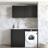 Otti Byron/Bondi Laundry Kit 1305B Black Oak / Matte White Top LA-1305B-BYB-MW