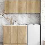 Otti Byron/Bondi Laundry Kit 1715B Natural Oak / Cloudy Carrara Top LA-1715B-BYN-CA