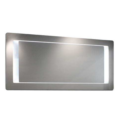 Argent LED Rectangular Mirror 1300mm C80-L