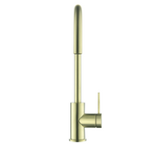 Bella Vista Mica Gooseneck Sink Mixer French Gold SM-5-FG