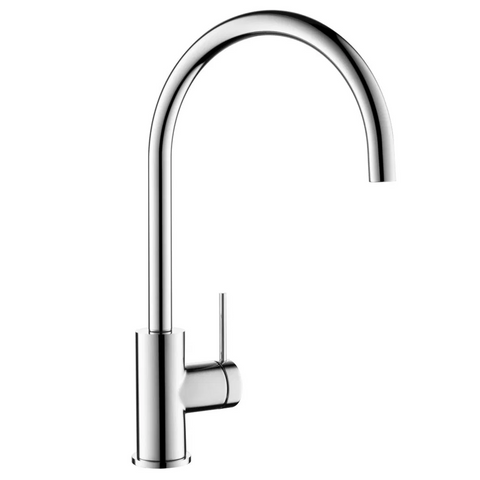 Bella Vista Mica Gooseneck Sink Mixer Chrome SM-5-CP