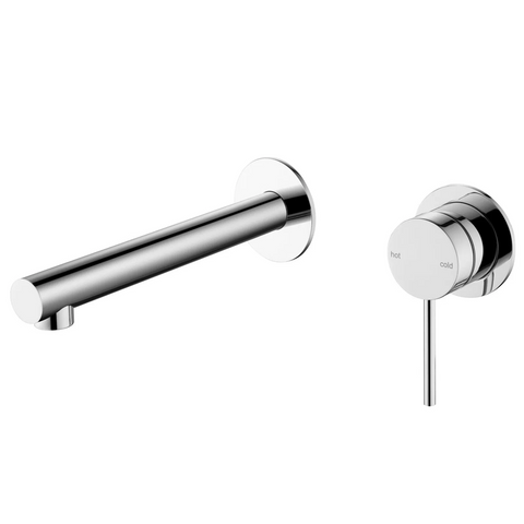 Bella Vista Mica Wall-Spout Combo Straight Spout 2P (Trim Kit only) Chrome WBS-51-2P-CP-TK