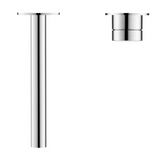 Bella Vista Mica Wall-Spout Combo Straight Spout 2P (Trim Kit only) Chrome WBS-51-2P-CP-TK