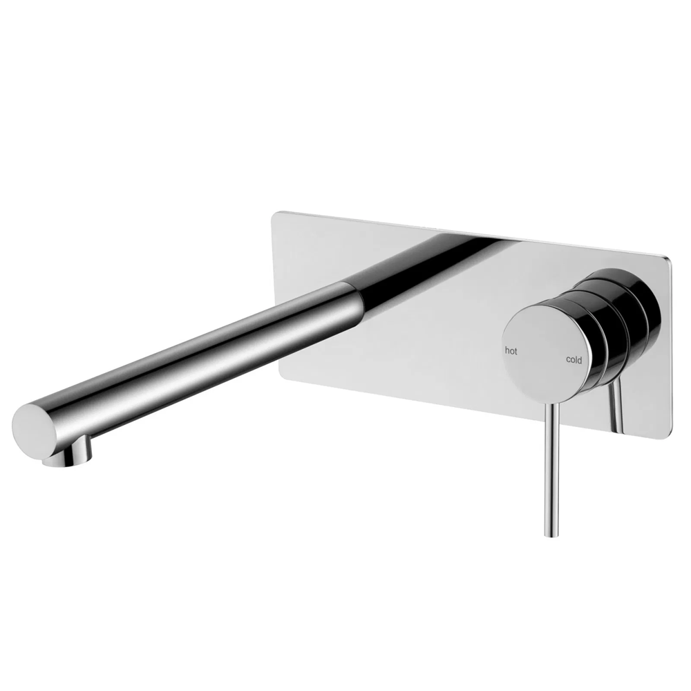 Bella Vista Mica Wall-Spout Combo Straight Spout 1P (Trim Kit only) Chrome WBS-51-CP-TK