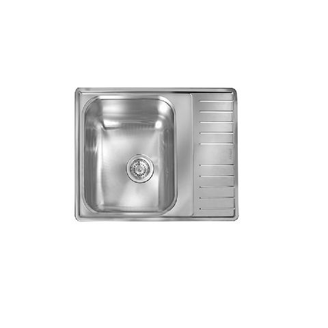 Artusi Sink Single Bowl with Mini Drainer Stainless Steel CHEST