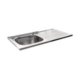 Fienza Citi Sink Only Topmount (1 Taphole) 900x460mm Stainless Steel CIT900