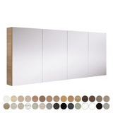 Fienza Aluca Mirror Cabinet 1800mm White 4 Doors CMC1800