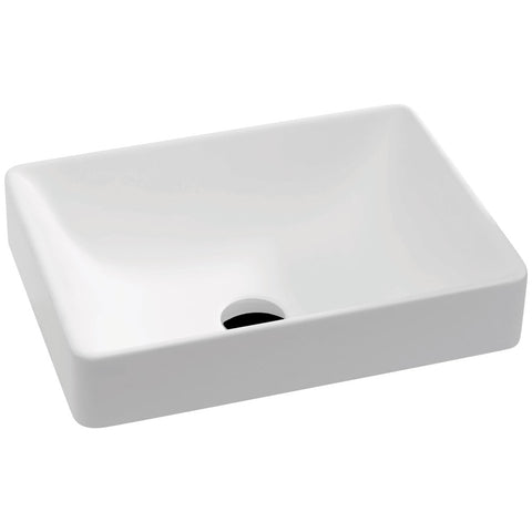 Fienza Kados Semi Inset Basin 450x330x150mm White CSB05-SEMI