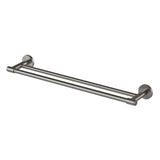 Phoenix Vivid MKII Double Towel Rail 600mm Brushed Carbon 146-8110-31