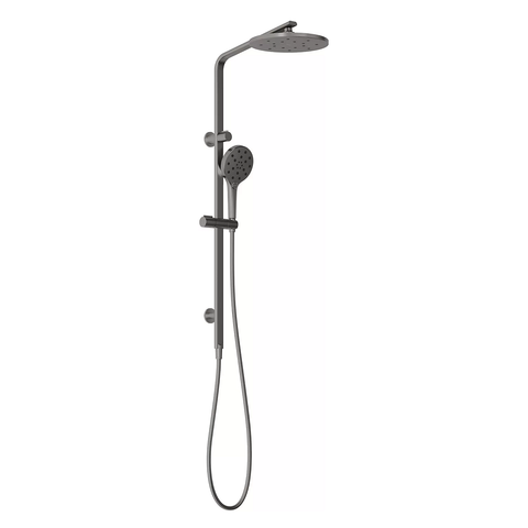 Phoenix Oxley Twin Shower Brushed Carbon 610-6530-31