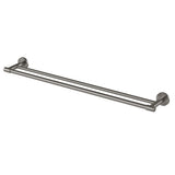 Phoenix Vivid MKII Double Towel Rail 800mm Brushed Carbon 146-8130-31