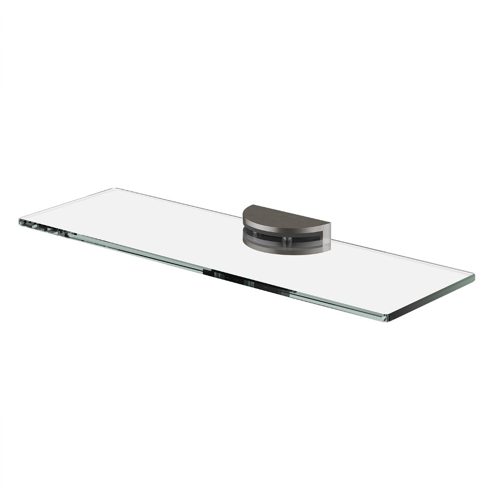 Phoenix Vivid MKII Glass Shelf 300mm Brushed Carbon 146-8600-31