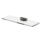 Phoenix Vivid MKII Glass Shelf 300mm Brushed Carbon 146-8600-31