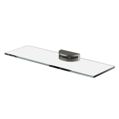 Phoenix Vivid MKII Glass Shelf 300mm Brushed Carbon 146-8600-31