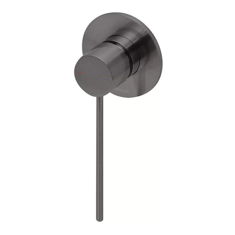 Phoenix Vivid Slimline SwitchMix Shower / Wall Mixer w/ Extended Lever Brushed Carbon 114-2800-31